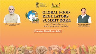 GLOBAL FOOD REGULATORS SUMMIT 2024 21st September 2024 [upl. by Kcirdde]