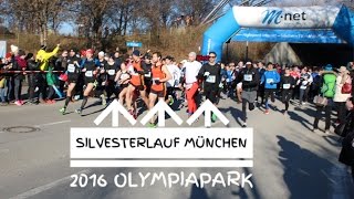 33 MRRC Silvesterlauf München 2016  Start 10km Lauf [upl. by Gruver885]