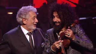 Ara Malikian y Plácido Domingo  Del cabello más sutil [upl. by Esinehc]