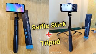 My New Selfie Stick Tripod  Mobilife Super Long Selfie Stick [upl. by Groscr260]