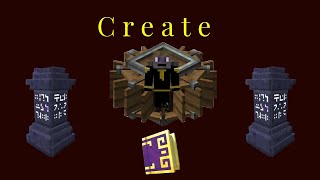 Our Create Adventure Begins  Minecraft Create Episode 1 [upl. by Ymmik]