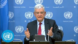 Priorities for UN General Assembly 75th Remaining Session  Press Conference 15 January 2021 [upl. by Lepper257]