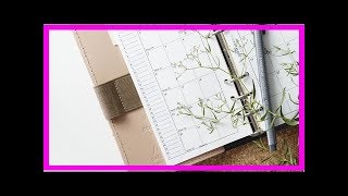 7 bessere Taschenkalender amp Terminplaner für 2019 [upl. by Yebba673]