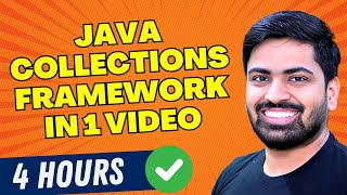 Complete Java Collections Framework in 1 Video  Java Collections Framework in one shot 🎯 [upl. by Constancia]