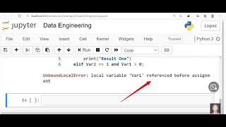 How to fix  Local variable referenced before assignment In Python [upl. by Rugen]