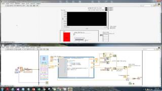 Kalman filter simulation on Labview [upl. by Aneer]