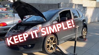 HONDA FIT OIL CHANGE How To [upl. by Danna]