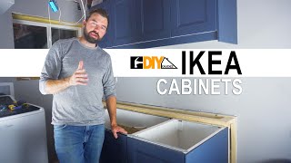 IKEA Cabinets Assembly and Installation  Start to Finish [upl. by Lesly]