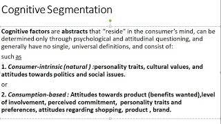 Consumer Behavior Segmentation Targeting and Positioning [upl. by Anitselec]