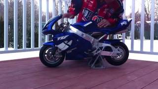 Polini Italian Racing mini Bike fun to play cheap on GAS just enjoy [upl. by Larina597]