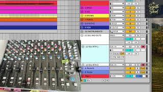 SSL Big Six  analog summing and multitrack DAW recording stepbystep guide [upl. by Eanert]