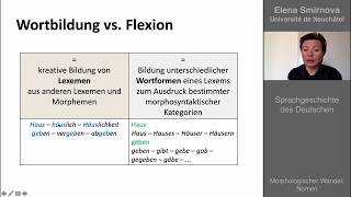 Morphologischer Wandel Nomen [upl. by Spohr]