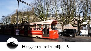 4K Haagse tram Lijn 16 Statenkwartier  Wateringen [upl. by Maura]