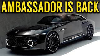 Ambassador is coming back  Ambassador EV confirmed  Hindustan Motors Ambassador 20 EV [upl. by Garek703]