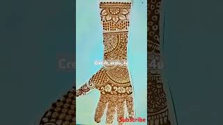 Latest Bridal mehndi designs new [upl. by Bondy]