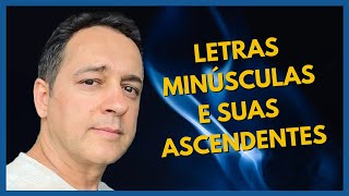 Letras Minúsculas e suas Ascendentes na Caligrafia [upl. by Boehike]