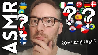 ASMR Guess the Language Quiz ASMR in your language [upl. by Naed]