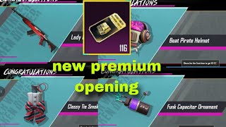 new premium crate opening pubg mobile  new upgrade SKS from premium  premium crate opening pubg [upl. by Llenyl]