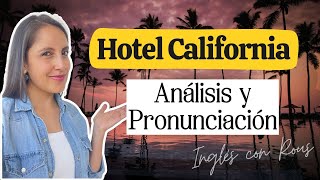 Inglés con canciones  Hotel California [upl. by Turne]