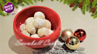 Quickbites  Snowball Cookies [upl. by Brynne]