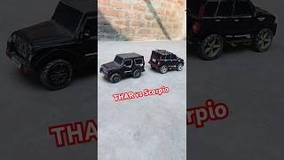 Rc remote control Scorpio vs Thar 🎮😱shortvideo viralshorts [upl. by Christiansen]