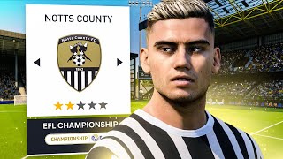 FC 24 NOTTS COUNTY CAREER MODE  3 THE CHAMPIONSHIP [upl. by Llain]