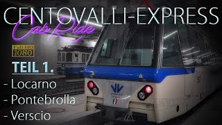 CABRIDE  CENTOVALLI  EXPRESS TEIL 1 FHD [upl. by Uda]