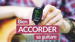 ACCORDER sa guitare FACILEMENT avec un accordeur [upl. by Albin191]