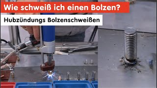 Hubzündung Bolzenschweißen mit Keramikring  Arnhold Bolzenschweissen [upl. by Jeralee]