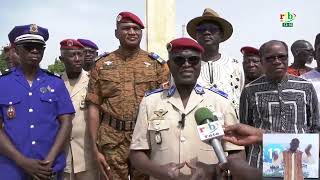 Journée des tirailleurs africains  un dépôt de gerbes à la place de la révolution [upl. by Rudelson]