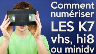 Comment numériser vos cassettes VHS Hi8 ou miniDV vers PC ou DVD [upl. by Premer]