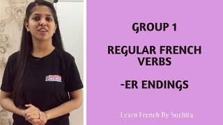 Learn French Grammar  Les verbes er The er verbs Present Tense  By Suchita  918920060461 [upl. by Aeduj248]