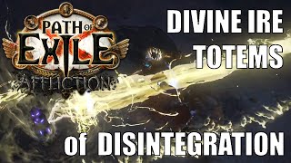 PoE 323 Divine Ire Totems Guide with Leveling Guide  new Transfigured Gem is Extremely Powerful [upl. by Selec]