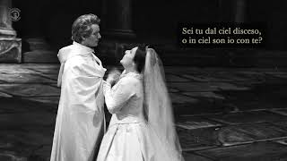 E deggio e posso crederlo Act 2 finale  Stella Corelli Bastianini 1962 La Scala Il trovatore [upl. by Nolak]