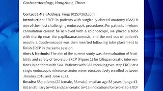 SINGLESESSION ERCP WITH COLONOSCOPE AND DUODENOSCOPE IN PATIENTS WITH SURGICALLY ALTERED ANATOMY [upl. by Bigod]