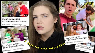 brent rivera’s odd obsession with his little sisters boyfriend [upl. by Enel]