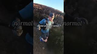 Normal people get normal results running motivation trailrunning [upl. by Whitehouse]