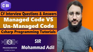 Explain Difference Between Managed Code And Unmanaged Code In C  C Interview QA HindiUrdu [upl. by Lorine]