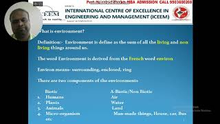 What is environment management System Introduction to Environment Management  IN HINDILecture 1 [upl. by Ikilisav175]