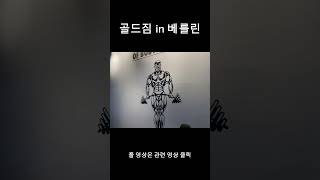 골드짐 베를린점 다녀왔습니다 유럽여행 운동 다이어트 브이로그 독일 [upl. by Ajak]