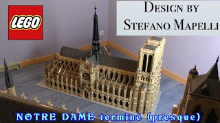 cathedrale NOTRE DAME Paris LEGO [upl. by Teodoor]