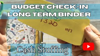 Budget Check In October  Long Term Binder Stuffing  Groceries [upl. by Druce]