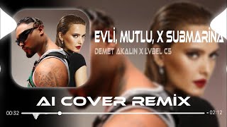 Lvbel C5 amp Demet Akalın  EVLİ MUTLU SUBMARINER Aı Cover Remix [upl. by Tecu]