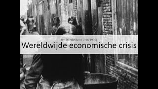 4 Wereldwijde economische crisis vmbo eindexamen  Het interbellum 19181939 [upl. by Chill]