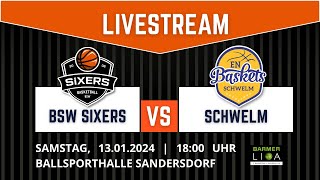 BSW Sixers vs EN Baskets Schwelm [upl. by Appleby285]