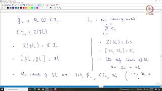 Lec 03 Basic theory of Lie algebras Continued [upl. by Neddra470]