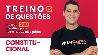 Treino de Questões 42º OAB Direito Constitucional com o Professor Daniel Lamounier MeuCurso [upl. by Clausen]