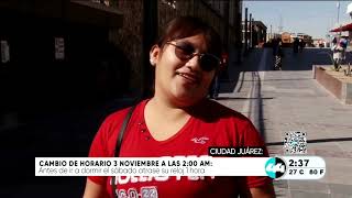 Cambio de horario 3 noviembre a las 200 AM [upl. by Assital48]