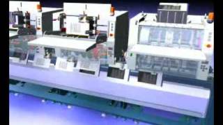 Heidelberg Stitchmaster ST400 animatie en TAS400 trommeloplegapparaat [upl. by Bunker]