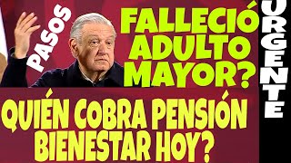 URGENTE FALLECE ADULTO Y SU PENSIÓN QUIÉN LA COBRA 3850 MÁS AQUÍ [upl. by Assiran782]